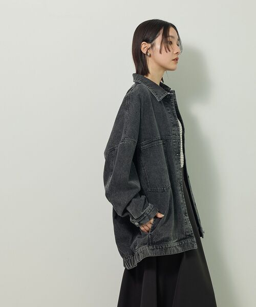 セール】BIGシルエットGジャン（デニムジャケット）｜Green Parks