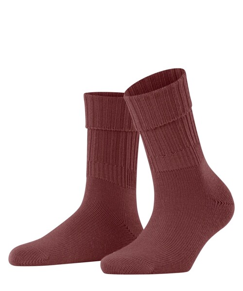 FALKE(ファルケ)の「FALKE | 47520 STRIGGINGS RIB SOCKS WOMEN(ソックス/靴下・レディース・ブラック/オフホワイト/ダークグレー/ブラウン/レッド系その他/ダークブラウン・35/38)」の6枚目の写真