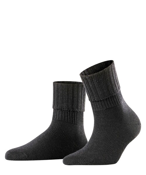 FALKE(ファルケ)の「FALKE | 47520 STRIGGINGS RIB SOCKS WOMEN(ソックス/靴下・レディース・ブラック/オフホワイト/ダークグレー/ブラウン/レッド系その他/ダークブラウン・35/38)」の2枚目の写真