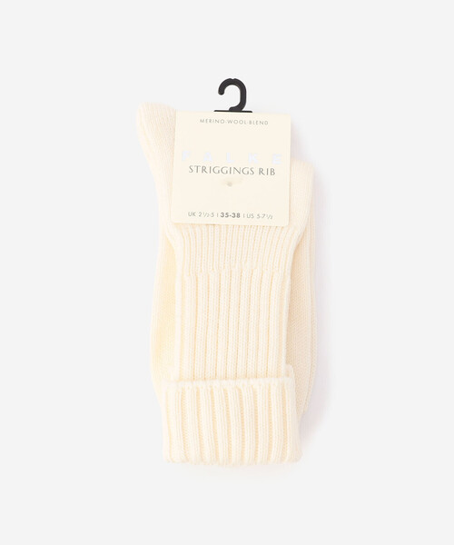 FALKE(ファルケ)の「FALKE | 47520 STRIGGINGS RIB SOCKS WOMEN(ソックス/靴下・レディース・ブラック/オフホワイト/ダークグレー/ブラウン/レッド系その他/ダークブラウン・35/38)」の10枚目の写真