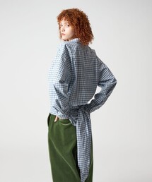 6 | ＜6(ROKU)＞コットン ロングリボン シャツ(シャツ/ブラウス)