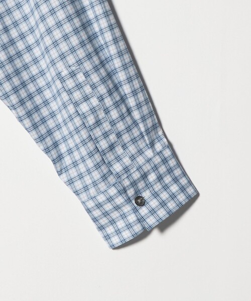 6（ロク）の「＜6(ROKU)＞コットン ロングリボン シャツ（シャツ/ブラウス・レディース・コバルトブルー/ホワイト・FREE）」の13枚目の写真