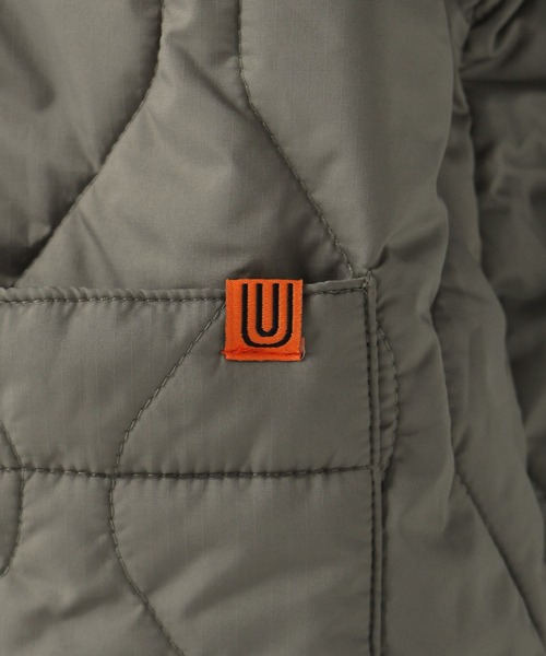 Elura（エルーラ）の「＜UNIVERSAL OVERALL別注＞キルティングフードブルゾン/579951（ブルゾン・レディース・カーキ/ブラック/ダークブラウン・FREE）」の11枚目の写真