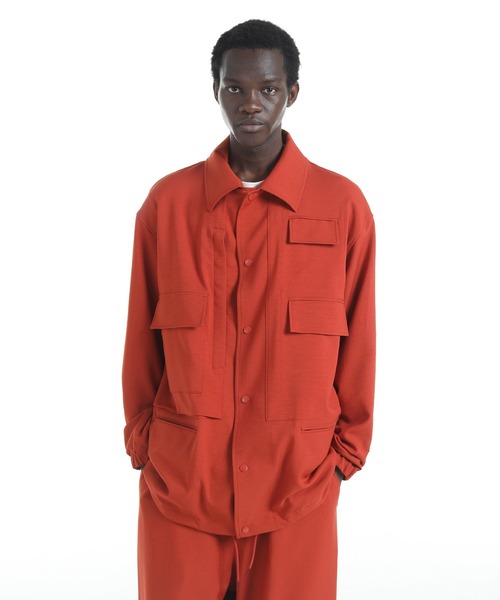 Y-3(ワイスリー)の「Y-3 SPORT UNIFORM COACH JACKET(ブルゾン・メンズ・オレンジ系・X-SMALL/SMALL/MEDIUM/LARGE)」の1枚目の写真