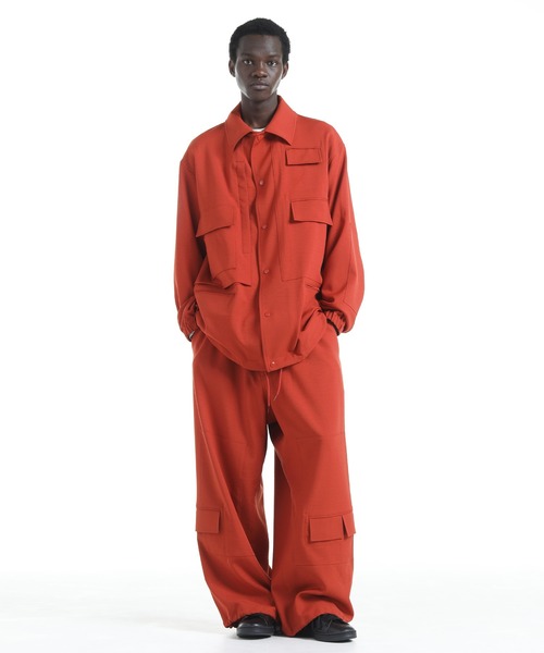 Y-3(ワイスリー)の「Y-3 SPORT UNIFORM COACH JACKET(ブルゾン・メンズ・オレンジ系・X-SMALL/SMALL/MEDIUM/LARGE)」の4枚目の写真