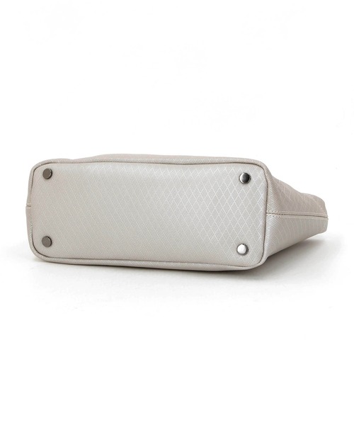 MONSIEUR NICOLE（ムッシュニコル）の「レザースマート トートバッグ（トートバッグ・メンズ・ブラック/ライトグレー・FREE）」の5枚目の写真