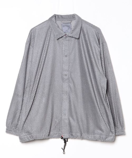COMMON EDUCATION(コモンエデュケーション)の「COMMON EDUCATION【コモンエデュケーション】- OCTA COACH SHIRT JACKET(その他アウター・メンズ・グレー/ブラック・LARGE/X-LARGE/MEDIUM)」の7枚目の写真