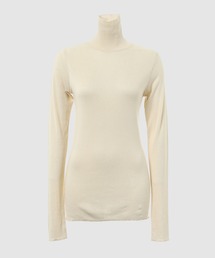 seya.（セヤ）の「HIGH GAUZE SILK TURTLE/ULTRA FINE 2/120 SILK COTTON（Tシャツ/カットソー）」