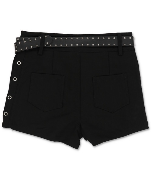 SPINNS（スピンズ）の「ハトメスタッズがアクセント★ストレッチショートパンツ/2サイズ展開（その他パンツ・レディース・ブラック・ONESIZE/M/S）」の11枚目の写真