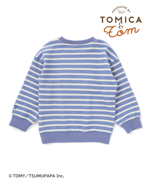 SLAP SLIP（スラップスリップ）の「【トミカとトム×SLAPSLIPコラボアイテム】はたらくくるま遊べる消防車ホイールローダーボーダートレーナー(80~120cm)（スウェット・キッズ・ブルー系その他/イエロー系その他・100cm/90cm/80ｃｍ/110cm/120cm）」の9枚目の写真