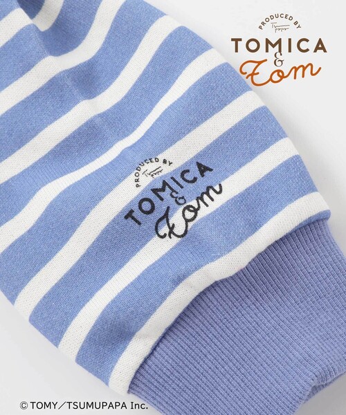 SLAP SLIP（スラップスリップ）の「【トミカとトム×SLAPSLIPコラボアイテム】はたらくくるま遊べる消防車ホイールローダーボーダートレーナー(80~120cm)（スウェット・キッズ・ブルー系その他/イエロー系その他・100cm/90cm/80ｃｍ/110cm/120cm）」の15枚目の写真