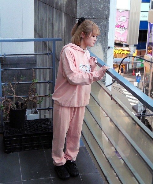 MELLOW(メロー)の「GOT DUMPED HOODIE(パーカー・メンズ・ピンク/ホワイト/ブルー/ブラック・M/L/XL)」の9枚目の写真