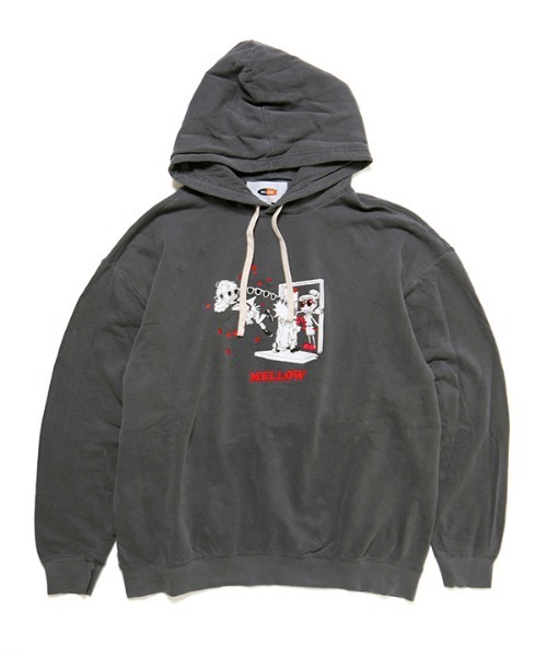 MELLOW(メロー)の「GOT DUMPED HOODIE(パーカー・メンズ・ピンク/ホワイト/ブルー/ブラック・M/L/XL)」の12枚目の写真