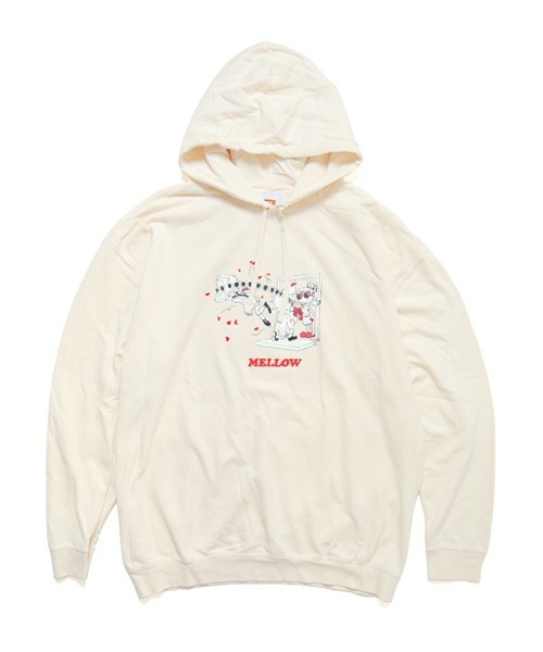 MELLOW(メロー)の「GOT DUMPED HOODIE(パーカー・メンズ・ピンク/ホワイト/ブルー/ブラック・M/L/XL)」の17枚目の写真