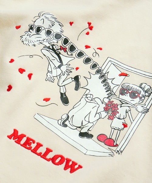 MELLOW(メロー)の「GOT DUMPED HOODIE(パーカー・メンズ・ピンク/ホワイト/ブルー/ブラック・M/L/XL)」の19枚目の写真
