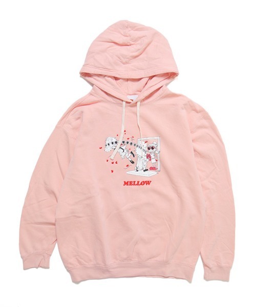 MELLOW(メロー)の「GOT DUMPED HOODIE(パーカー・メンズ・ピンク/ホワイト/ブルー/ブラック・M/L/XL)」の21枚目の写真