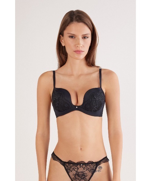 Intimissimi（インティミッシミ）の「La Vie en Rose Monica プッシュアップブラ（ブラジャー・レディース・ブラック/バーガンディー・70B/75B/75C）」の3枚目の写真