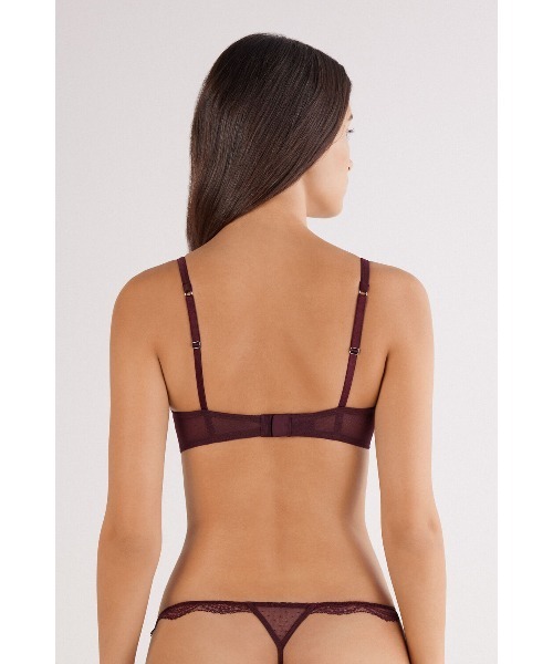 Intimissimi（インティミッシミ）の「La Vie en Rose Monica プッシュアップブラ（ブラジャー・レディース・ブラック/バーガンディー・70B/75B/75C）」の10枚目の写真