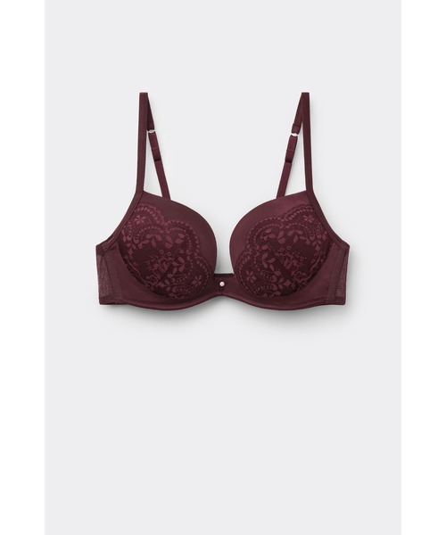 Intimissimi（インティミッシミ）の「La Vie en Rose Monica プッシュアップブラ（ブラジャー・レディース・ブラック/バーガンディー・70B/75B/75C）」の11枚目の写真