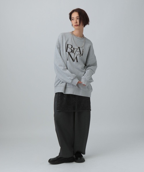 LEPSIM（レプシィム）の「アソートスパンコールスカーフ　598287（ストール/ショール・レディース・ブラック/ベージュ・ONE SIZE）」の8枚目の写真