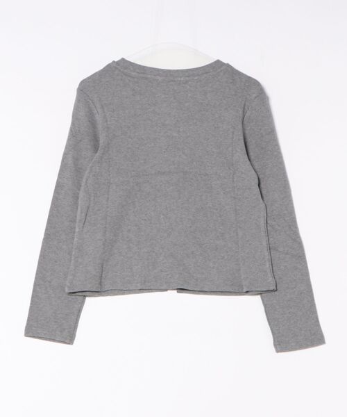 BITTOKO(ビットコ)の「フロントボタンニットソープルオーバー(Tシャツ/カットソー・レディース・ベージュ/グレー/ホワイト/ブラック・FREE)」の5枚目の写真