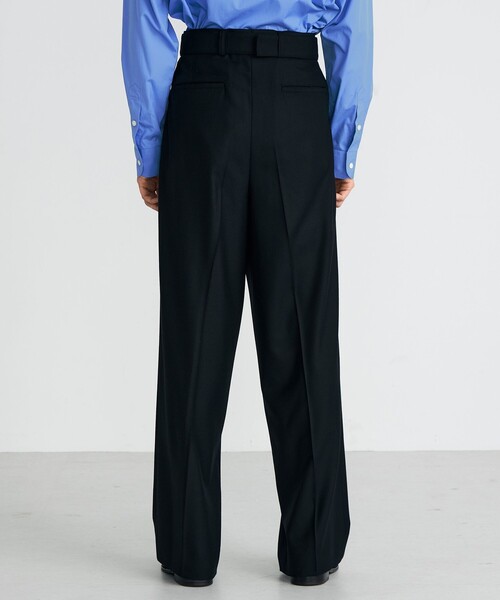 EDITION（エディション）の「Super160's ウールギャバベルトパンツ（その他パンツ・メンズ・ブラック・M/S）」の5枚目の写真