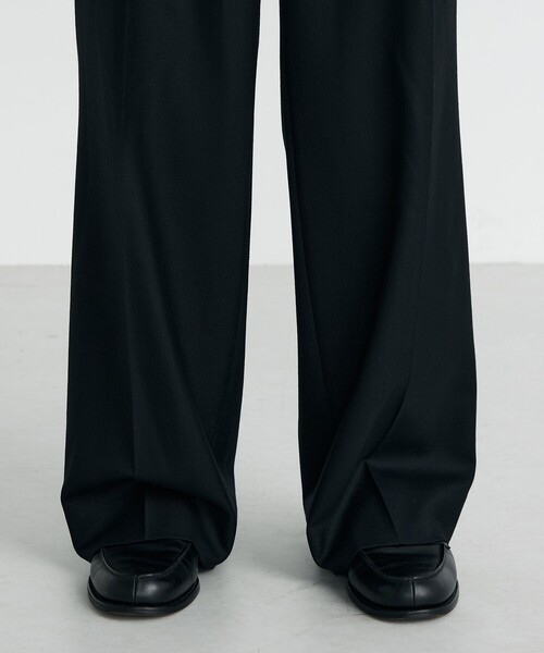 EDITION（エディション）の「Super160's ウールギャバベルトパンツ（その他パンツ・メンズ・ブラック・M/S）」の9枚目の写真