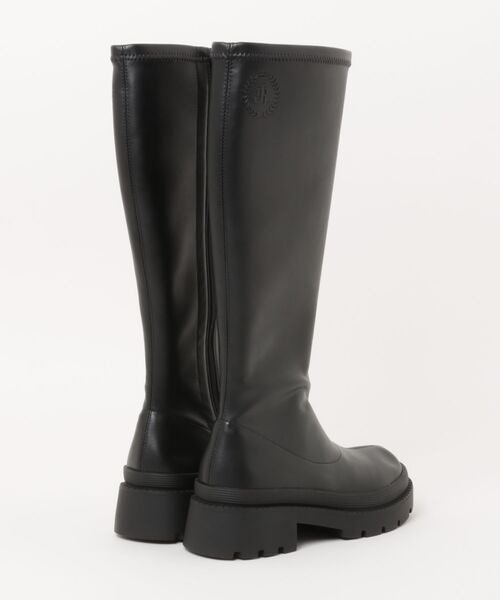 jumelle（ジュメロ）の「【美脚見え】emblem long boots（ブーツ・レディース・ブラック・MEDIUM/SMALL/LARGE）」の13枚目の写真