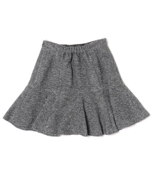 MISCH MASCH（ミッシュマッシュ）の「ローフレアミニスカート（スカート・レディース・アイボリー/ブラック×ホワイト・S/M）」の15枚目の写真