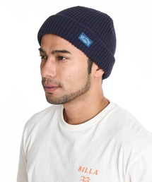BILLABONG（ビラボン）の「BILLABONG メンズ WAFFLE BEANIE ビーニー 【2025年秋冬モデル】 @autumn/ビラボンロゴワンポイントニット帽・ビーニー（ニットキャップ/ビーニー）」