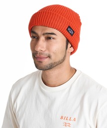 BILLABONG（ビラボン）の「BILLABONG メンズ WAFFLE BEANIE ビーニー 【2025年秋冬モデル】 @autumn/ビラボンロゴワンポイントニット帽・ビーニー（ニットキャップ/ビーニー）」