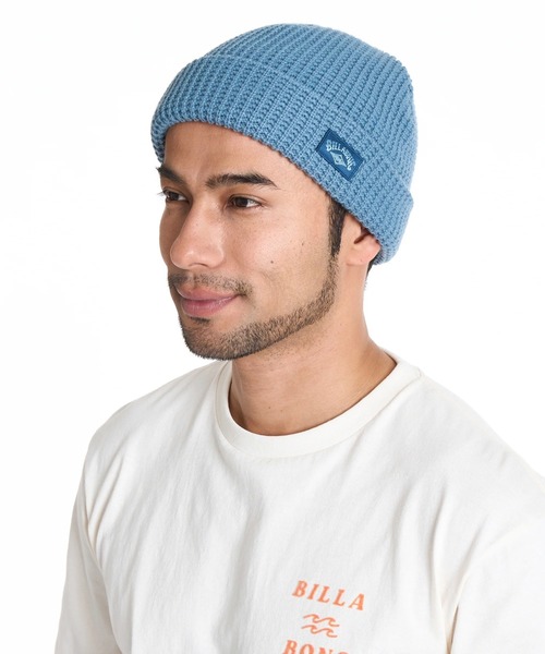 BILLABONG(ビラボン)の「BILLABONG メンズ WAFFLE BEANIE ビーニー 【2025年秋冬モデル】 @autumn/ビラボンロゴワンポイントニット帽・ビーニー(ニットキャップ/ビーニー・メンズ・ブラック/インディゴブルー/ネイビー/レッド系その他・FREE)」の14枚目の写真
