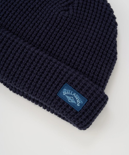 BILLABONG(ビラボン)の「BILLABONG メンズ WAFFLE BEANIE ビーニー 【2025年秋冬モデル】 @autumn/ビラボンロゴワンポイントニット帽・ビーニー(ニットキャップ/ビーニー・メンズ・ブラック/インディゴブルー/ネイビー/レッド系その他・FREE)」の10枚目の写真