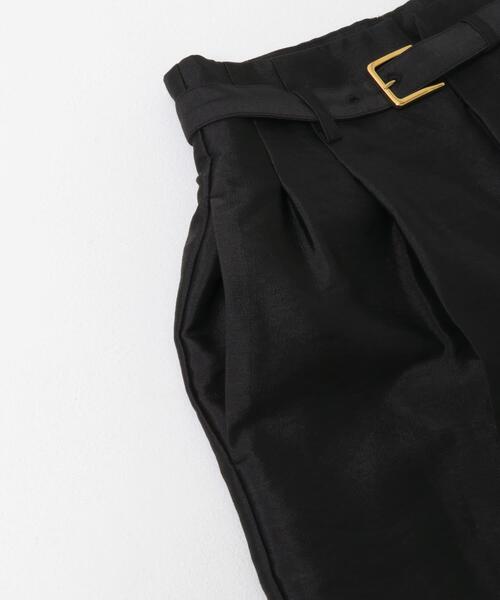 セール】ハイウエストベルト付きテーパードパンツ（その他パンツ