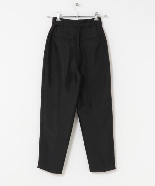URBAN RESEARCH ROSSO WOMEN（アーバンリサーチ　ロッソ）の「ハイウエストベルト付きテーパードパンツ（その他パンツ・レディース・ブラック/グレー・38/36）」の7枚目の写真