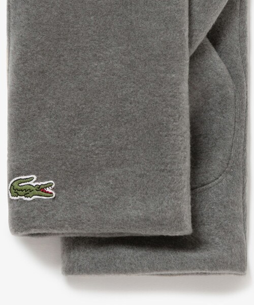 LACOSTE（ラコステ）の「サスティナブルジャージグローブ（手袋・メンズ・ブラック/グレー/ネイビー・FREE）」の5枚目の写真