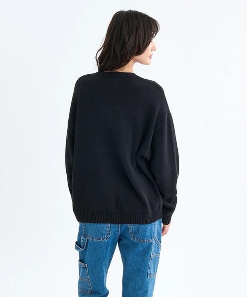 セール】RVCA レディース BIG RVCA KNIT セーター 【2025年秋冬モデル