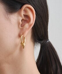 LOUNGEDRESS | 【GALENA/ガレナ】ノットフープピアス(ピアス（両耳用）)