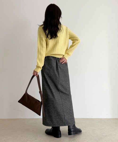 セール】FR刺繍ケーブル柄ニットカーディガン（ニット/セーター