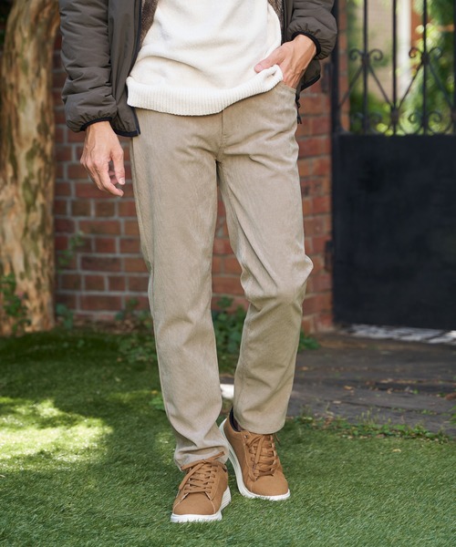 ikka（イッカ）の「GOKU楽パンツ EASY STRETCHコール5P（その他パンツ・メンズ・ブラック/ブラウン/チャコール/ベージュ・S/M/L/XL）」の4枚目の写真