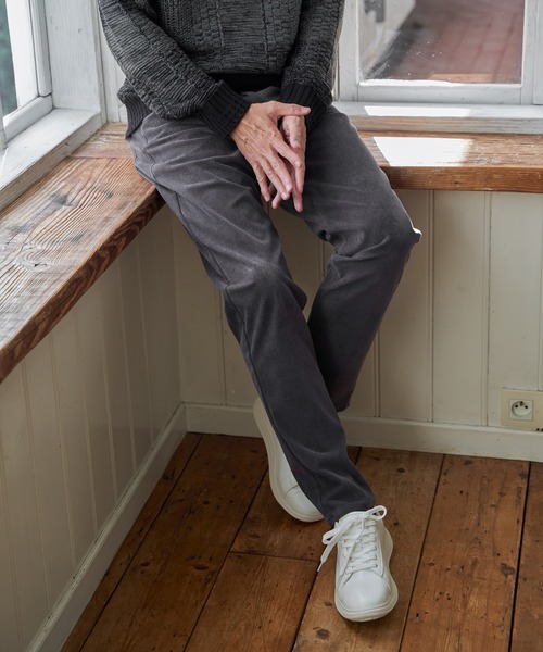 ikka（イッカ）の「GOKU楽パンツ EASY STRETCHコール5P（その他パンツ・メンズ・ブラック/ブラウン/チャコール/ベージュ・S/M/L/XL）」の3枚目の写真