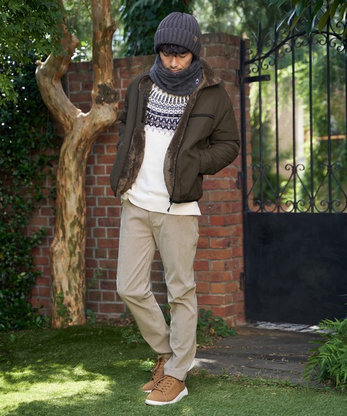 ikka（イッカ）の「GOKU楽パンツ EASY STRETCHコール5P（その他パンツ・メンズ・ブラック/ブラウン/チャコール/ベージュ・S/M/L/XL）」の21枚目の写真