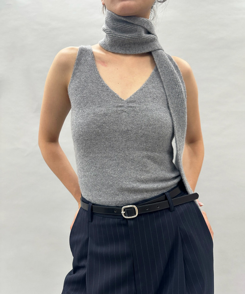 EDIT. FOR LULU(エディットフォールル)の「LULU leather belt(ベルト・レディース・ブラウン/ブラック・FREE)」の4枚目の写真