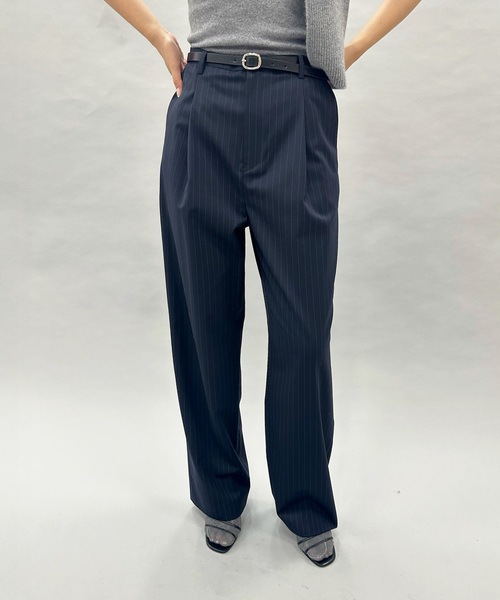 EDIT. FOR LULU(エディットフォールル)の「LULU leather belt(ベルト・レディース・ブラウン/ブラック・FREE)」の5枚目の写真