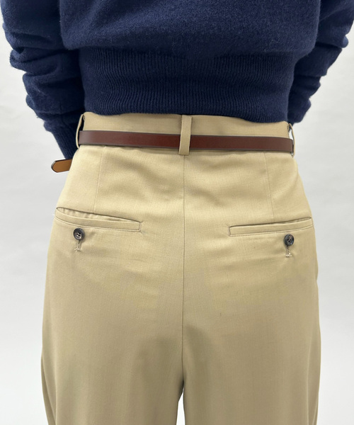 EDIT. FOR LULU(エディットフォールル)の「LULU leather belt(ベルト・レディース・ブラウン/ブラック・FREE)」の8枚目の写真