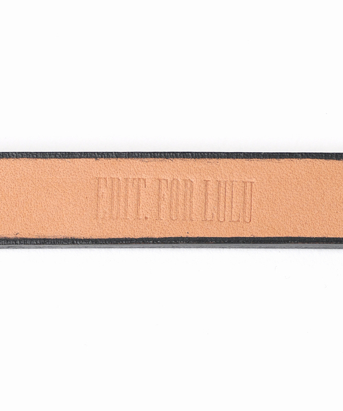 EDIT. FOR LULU(エディットフォールル)の「LULU leather belt(ベルト・レディース・ブラウン/ブラック・FREE)」の18枚目の写真