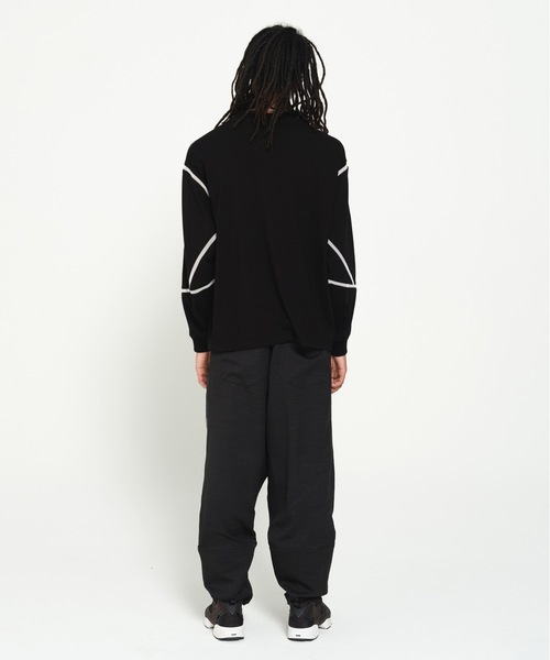 STOF（ストフ）の「BORDERLESS JQ PANTS（その他パンツ・メンズ・ブラック/ホワイト・S/M）」の6枚目の写真