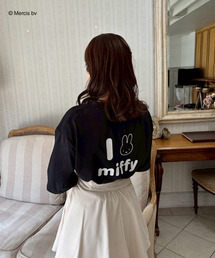 MIIA(ミーア)のmiffy バックプリントTシャツ (丸耳)(その他)