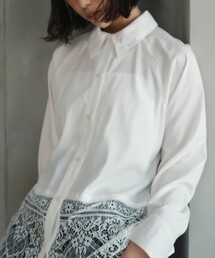 EMMEL REFINES | ＜EMMEL REFINES＞EM レース レイヤー シャツ(シャツ/ブラウス)
