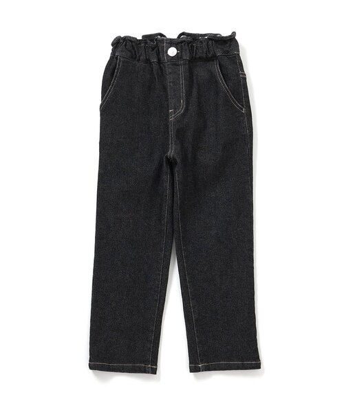 ストレート/あったか】裏起毛ハートポケットきゅんパンツ_ジュニア対応